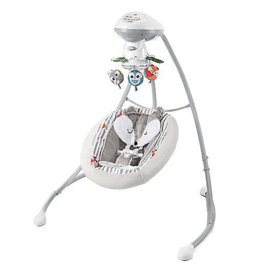 used Fisher Price Cradle 'n Swing, Peek-A-Boo Fox