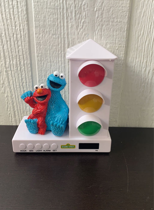 Shop Custom Quest It’s About Time Spotlight Sleep Enhancing Alarm Clock For Kids, Elmo & Cookie at GoodBuy Gear