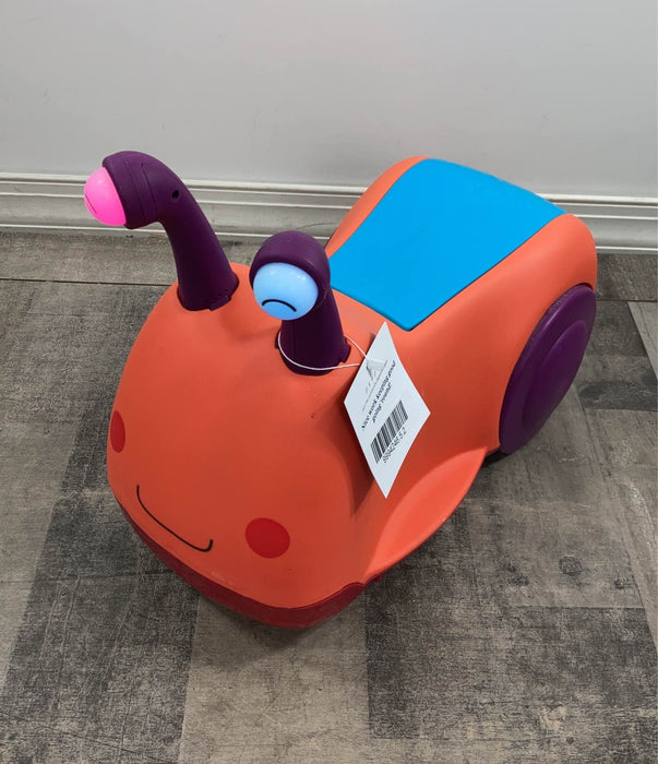 used B. toys Buggly Wuggly (Snail Ride On)