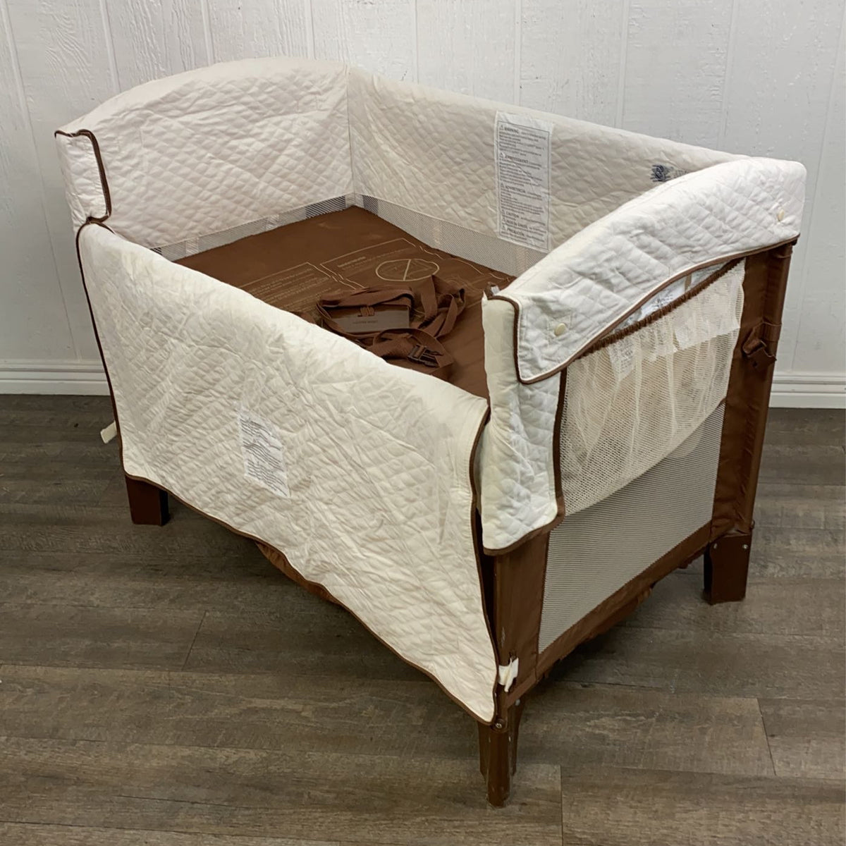 Reach Mini Arc Arm's Reach Co Sleeper Brown Arm's Reach