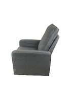 secondhand DaVinci Casey Pillowback Swivel Glider, Shadow Gray