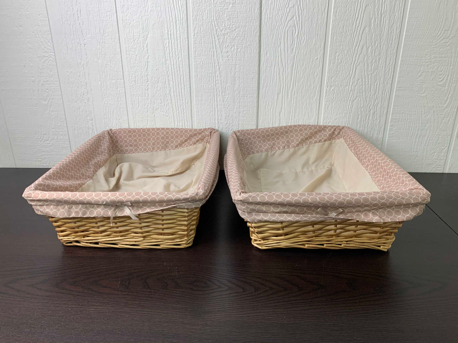 used BUNDLE Storage Baskets