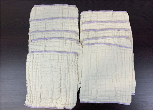 used BUNDLE Prefold Diapers