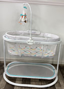 used Fisher Price Smart Connect Soothing Motions Bassinet