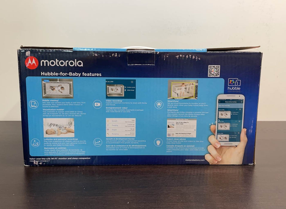 used Motorola Halo+ Video Baby Monitor