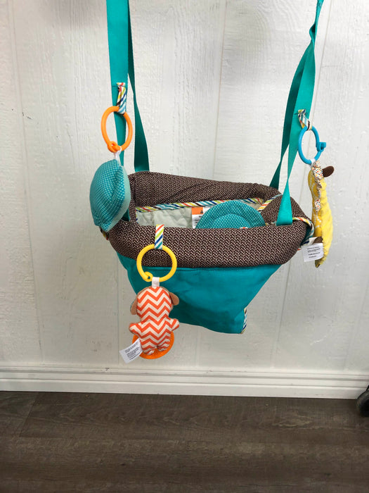 used Infantino Up, Up, & Away Deluxe Doorway Jumper