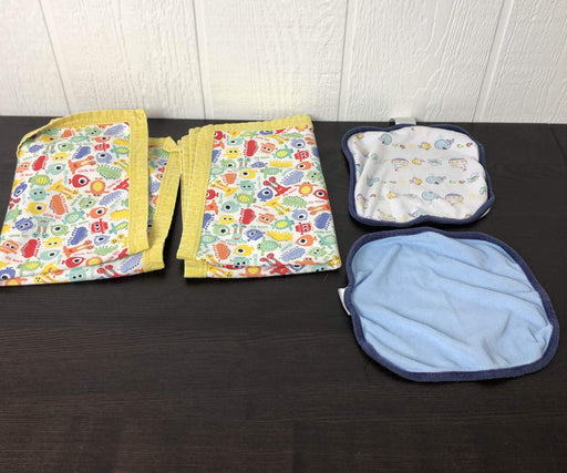 used BUNDLE Burp Cloths