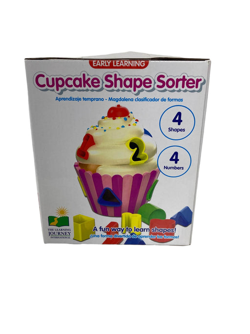 secondhand The Learning Journey Cupcake Shape Sorter