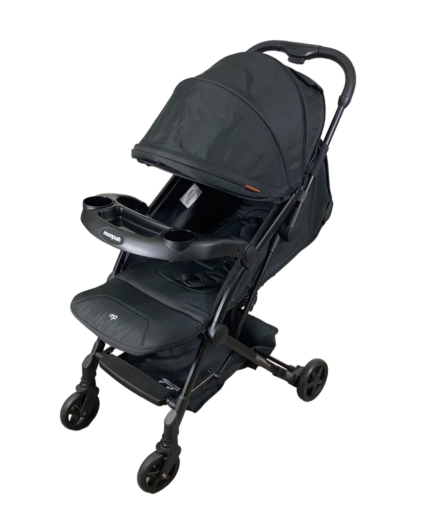 Mompush Lithe V2 Stroller, Black, 2022