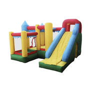 used Aleko Inflatable Bounce House With Slide And Ball Pit