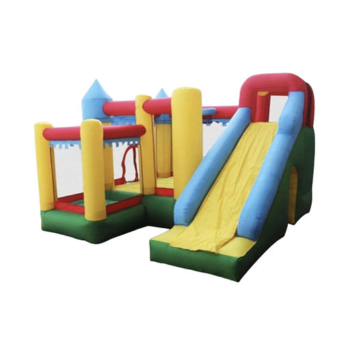 used Aleko Inflatable Bounce House With Slide And Ball Pit