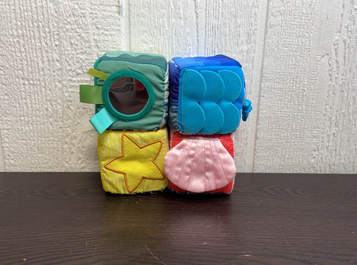 secondhand Baby Einstein Infinity Block High Contrast Soft Block Toy