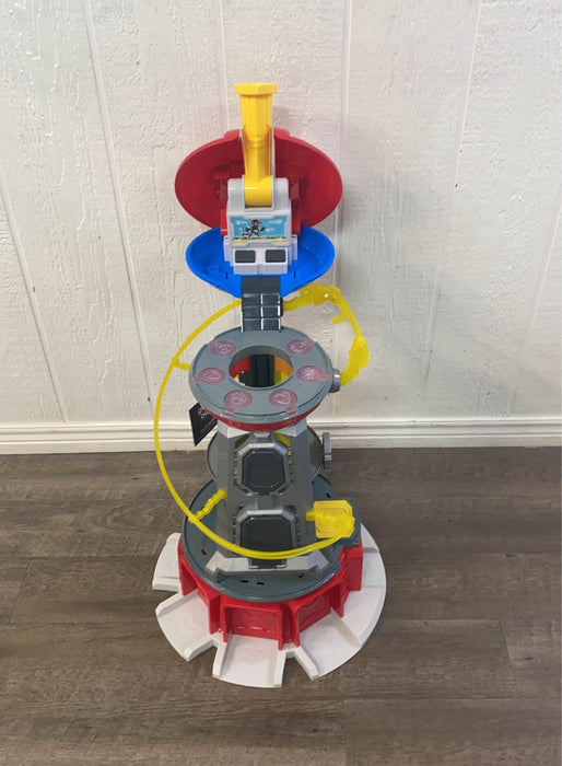 used PAW Patrol Mighty Pups Super PAWs Lookout Tower Playset