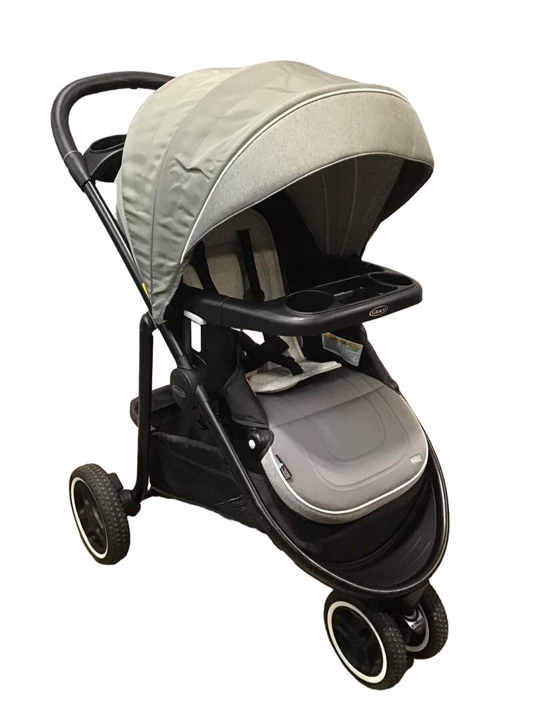 Graco Modes 3 Lite Platinum Travel System Stroller, 2020, Wit