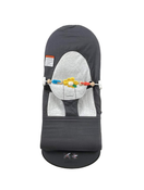secondhand BabyBjorn Bouncer Balance, Dark Grey/Grey, Black Frame