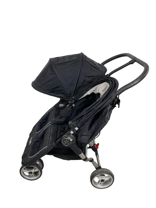 secondhand Baby Jogger City Mini Double Stroller, Black, 2018