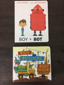 used BUNDLE Board Books, Trucks And A Robot!