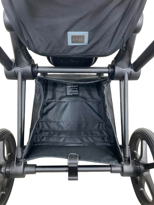 used Cybex PRIAM Stroller, Matte Black, Deep Black, 2021