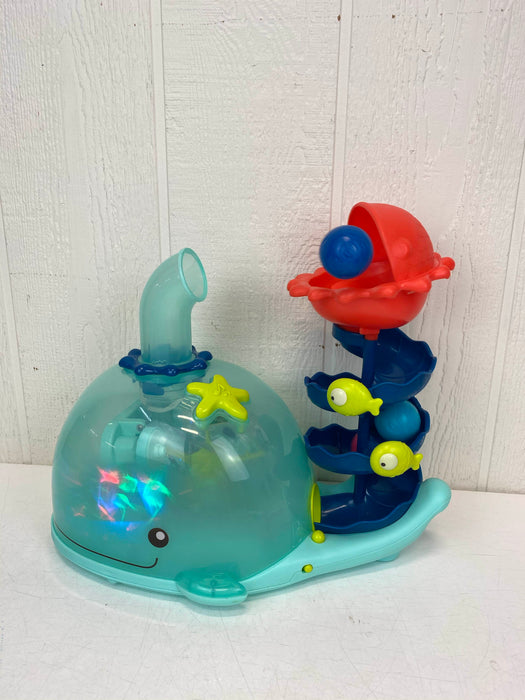 used B. Toys Musical Whale Ball Popper