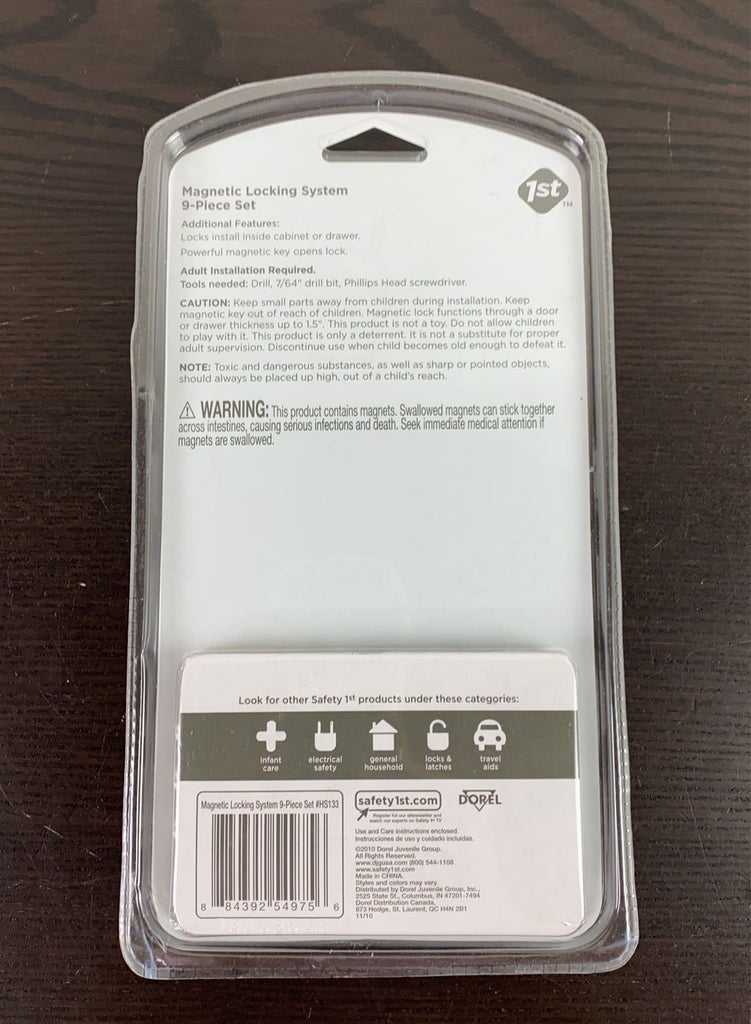 Safety 1st Magnetic Locking System