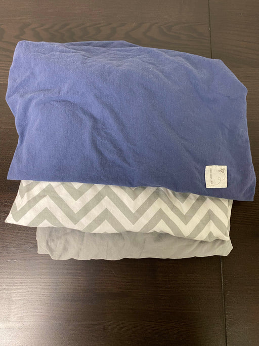 used BUNDLE Fitted Mini Crib Sheets