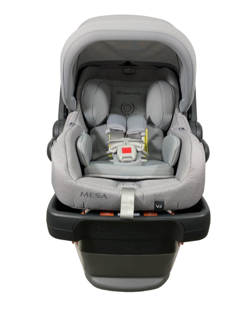 secondhand UPPAbaby MESA V2 Infant Car Seat, 2022, Stella (Grey Melange)