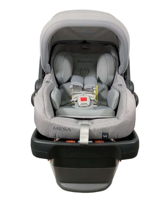 secondhand UPPAbaby MESA V2 Infant Car Seat, 2022, Stella (Grey Melange)