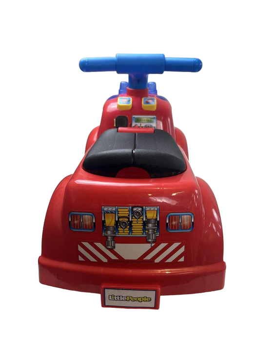 used Fisher Price Little People Fire Truck Ride On