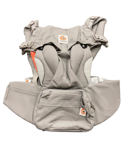 used Ergobaby Omni 360 Cotton Baby Carrier, Pearl Grey