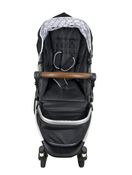 secondhand Mockingbird Single Stroller, 2023, Windowpane, Black, Silver With Penny Leather