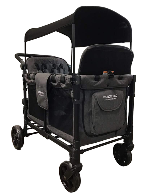 used Wonderfold W4 Elite Stroller Wagon, Charcoal Gray, 2022