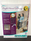 used KidCo Angle Mount Safeway Gate, White