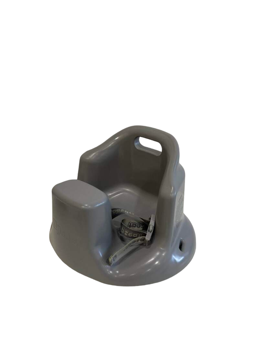 Shop Upseat Baby Floor Chair and Booster Seat with Tray, Grey at GoodBuy Gear