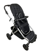 used Mockingbird Single to Double Stroller, Silver with Black Leather, 2022