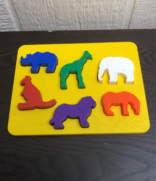 used Discovery Toys Stencil Puzzle