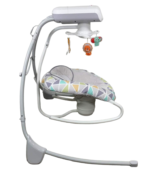 secondhand Fisher Price 2-in-1 Deluxe Cradle 'n Swing