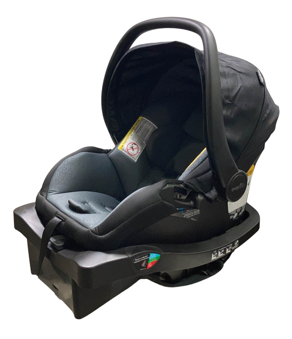 Evenflo LiteMax 35 Infant Car Seat, 2023, Knoxville Gray