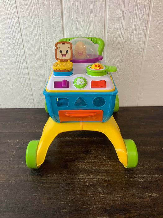 secondhand Bright Starts Giggling Gourmet Shop ‘n Cook Walker