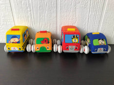 used Melissa & Doug K’s Kids Pull-Back Vehicle Set