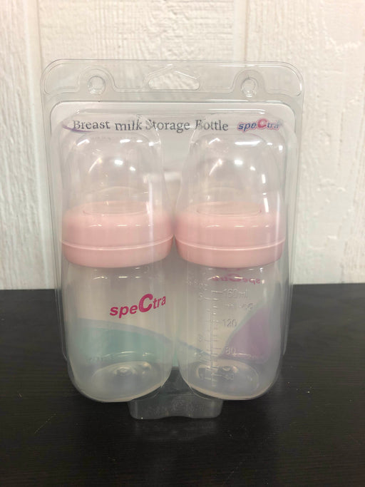 used Spectra Baby 5oz Breastmilk Storage 2 Pack