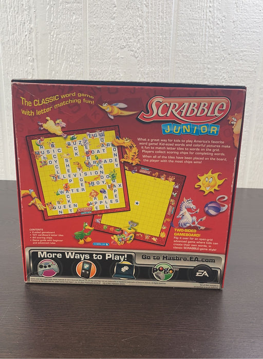 secondhand Hasbro Scrabble Jr