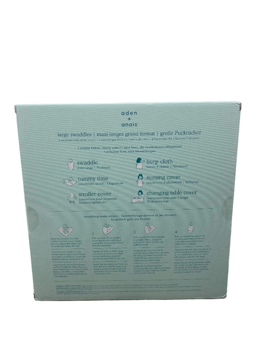 Shop Aden + Anais Cotton Muslin Swaddle, 4pk, Around The World at GoodBuy Gear