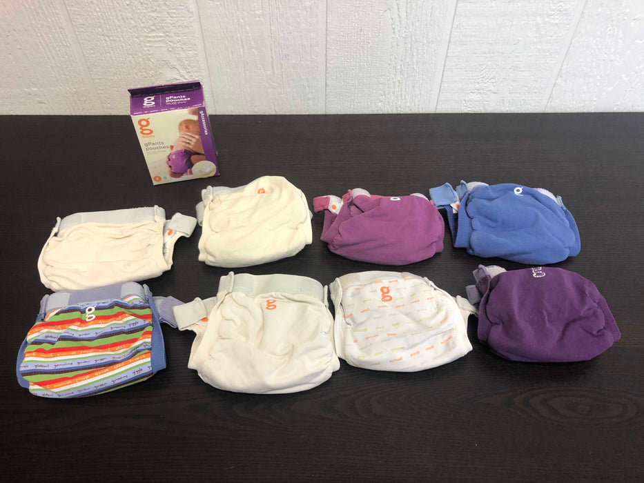 used gDiapers Cloth Diapers, Small, With Pouches