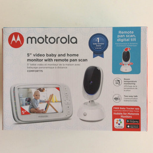 used Motorola 5” Portable Video Baby Monitor