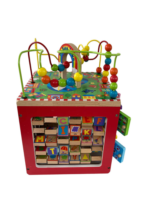 Shop ALEX Jr. My Busy World Wooden Activity Cube at GoodBuy Gear
