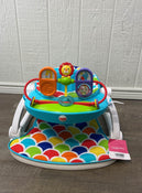 used Fisher Price Premium Sit-Me-Up Floor Seat with Toy Tray