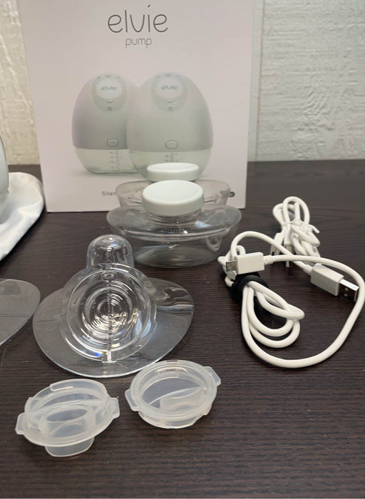 Shop Elvie Breast Pump, Double, 24mm & 28mm Flanges at GoodBuy Gear