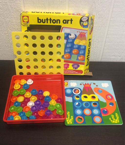 used ALEX Toys Button Art