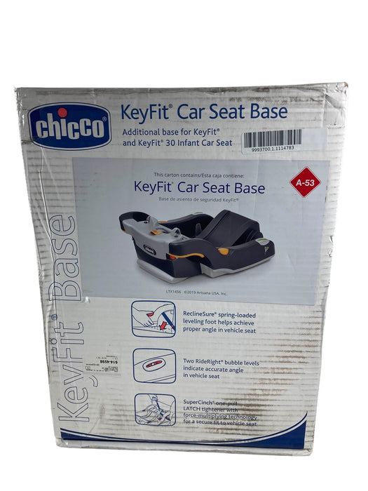 secondhand Chicco KeyFit Car Seat Base, 2022, 2022