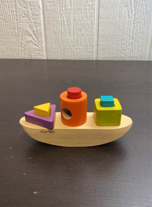 used Plan Toys Sorting Boat